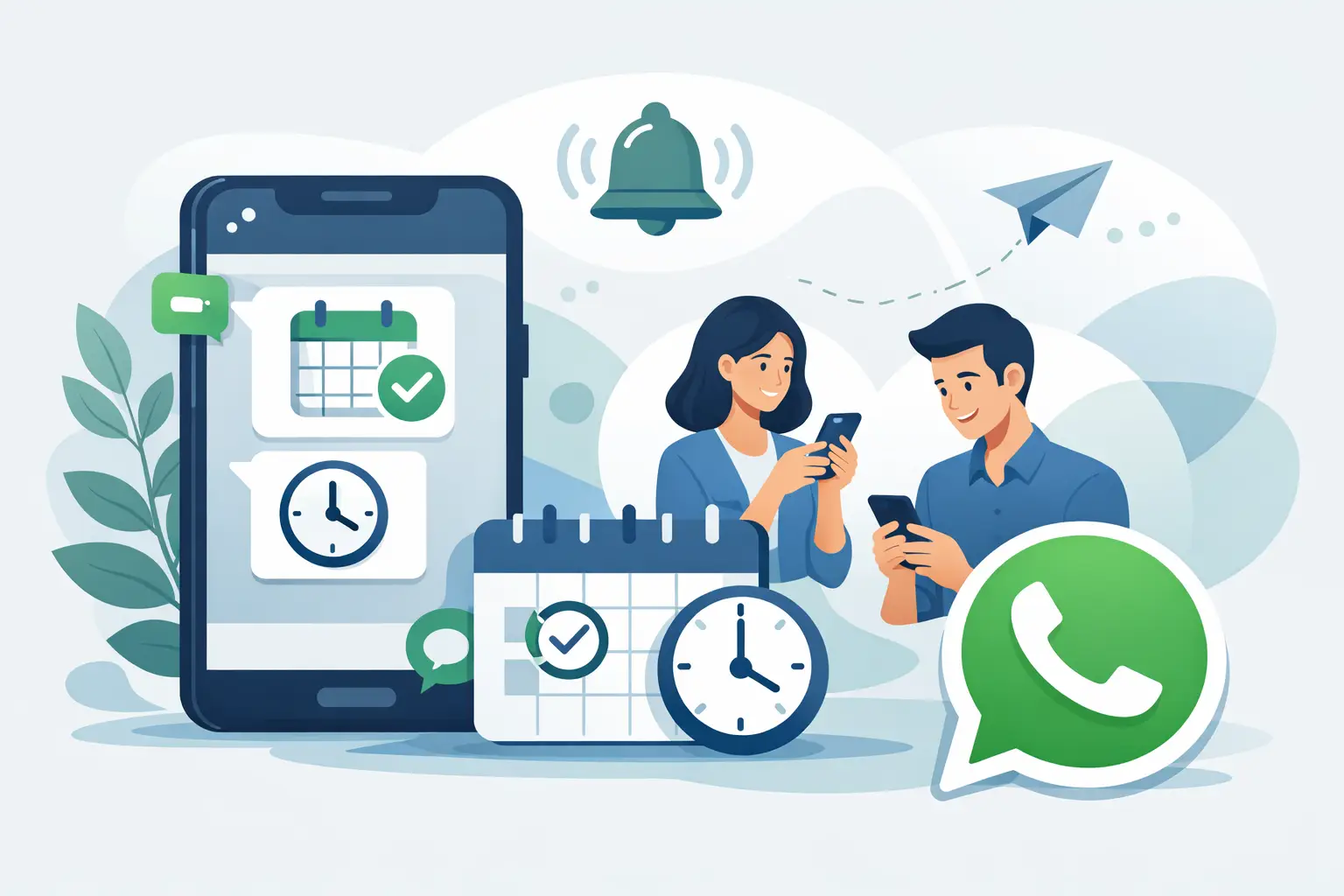 Cómo enviar recordatorios de citas por WhatsApp