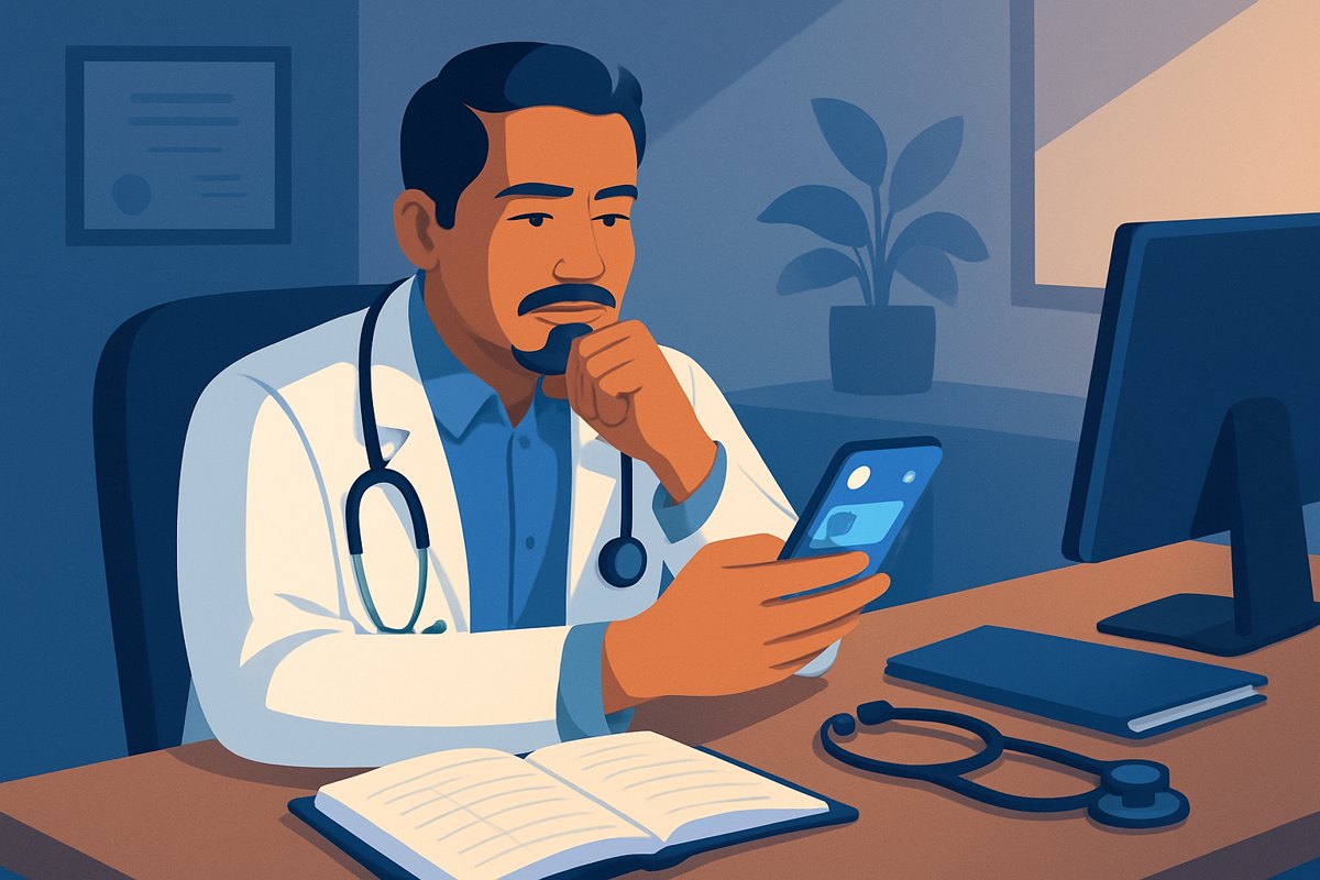 Médico privado evalúa si las redes sociales aportan valor a su consultorio